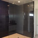 remodeled master bathroom shower